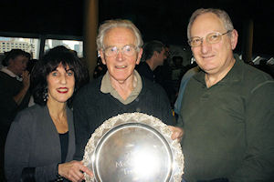  Phyllis Moritz, Ian McCance and Len Meyer( Seniors Pairs) 